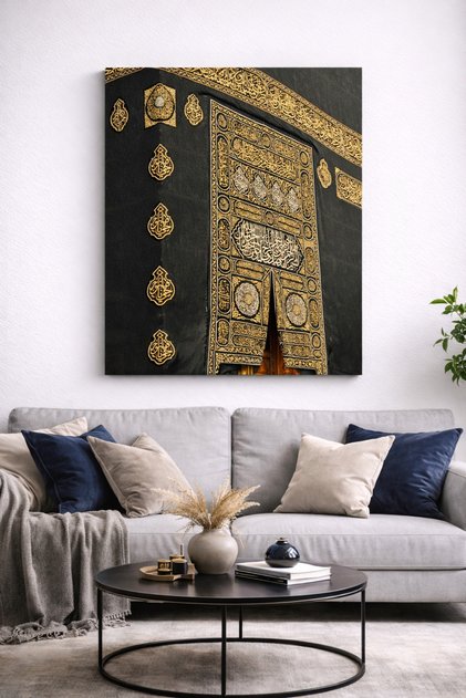 Kabe Kapısı (Mültezem) Kanvas Tablo