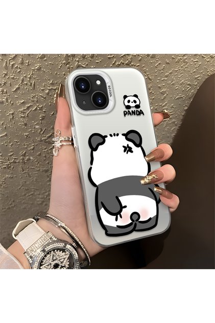 iPhone 13 Compatible Stylish and Luxurious Panda Pattern