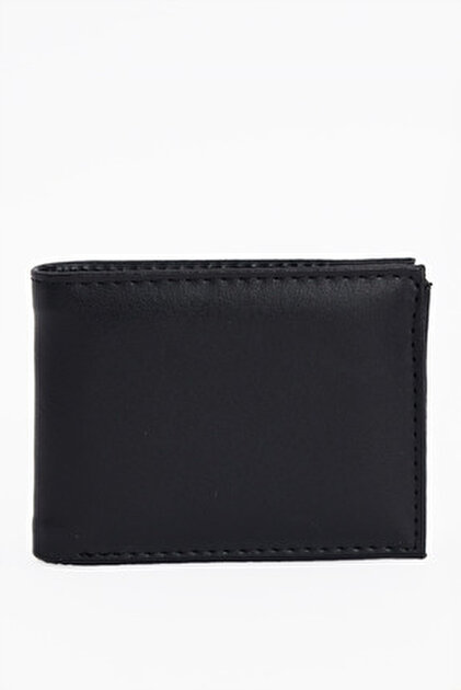 LEWİS POLO Zeynsa Genuine Leather Convenient Black Men's Wallet