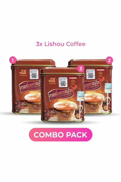 3 x – Slimming Instant Coffee in Can 10 G X 15
