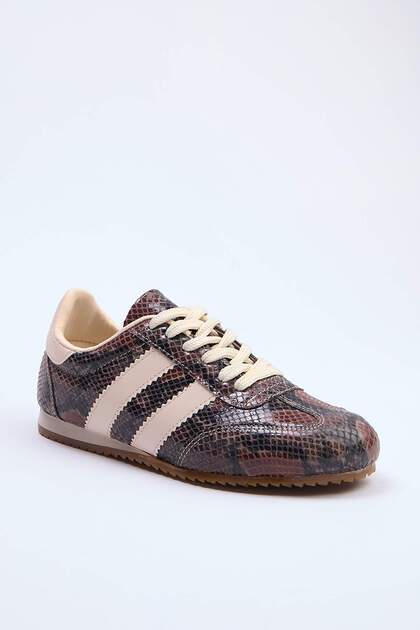 Kahverengi Kadın Sneaker TAKSS26SN00012