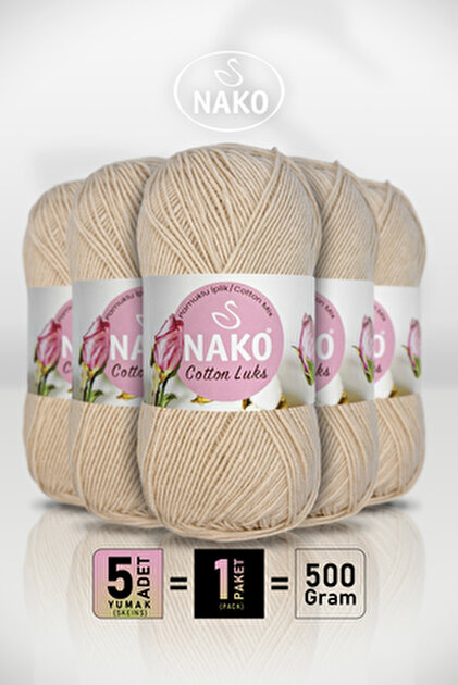 Nako Süper İnci - 10155 Üzüm Suyu - 5'li Paket - 100gr/260m - El