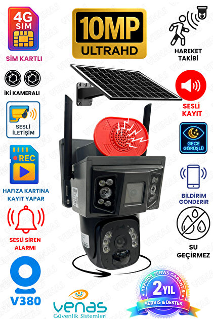 inox KRNTEKNO INOX-X25--4LENS--18X ZOOM--4G--E-SİM--ÇİFT SOLAR