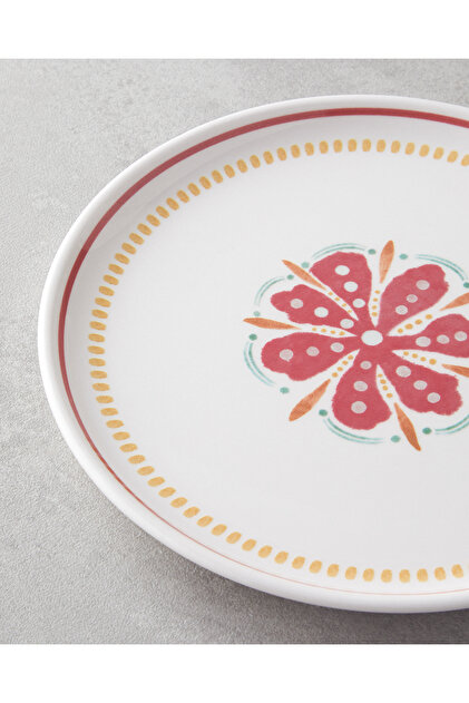 English Home Lily Seramik Pasta Seti 18 Parça 6 Kişilik Renkli
