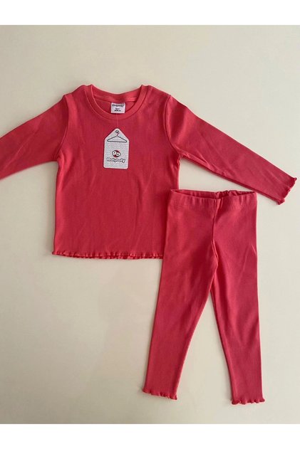 ROLY POLY DEVOJČIČKI SET OD 2 DEOVA - ROZE