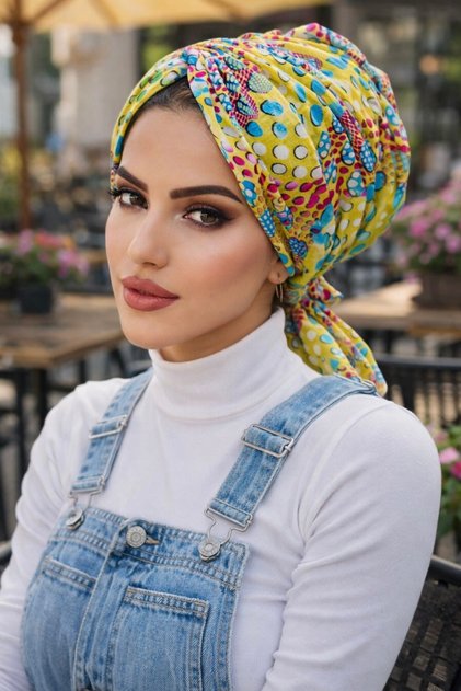 OUTLET - Pink Pleated Buckle Bonnet