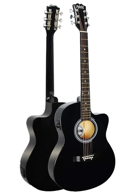 Midex Rg-560bk Pack Siyah Elektro Akustik Gitar Full Set