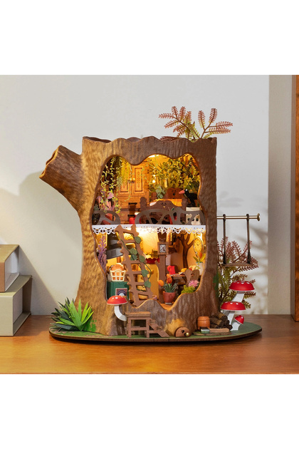 NoviHobby Masal Ağacı LED Işıklı Kendin Yap Minyatür Maket Seti