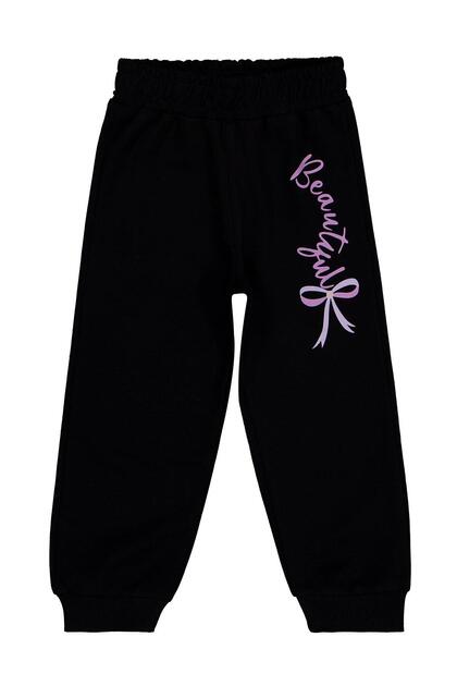 Bowknot Printed Sweatpants for 2-5 Years Old - Standard 4-5 Years Old