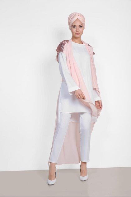 Pul Sequined Double Tunic 4145