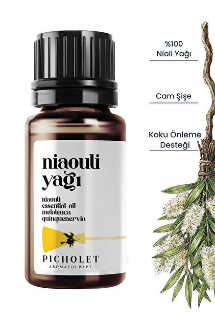 Picholet Nioli Uçucu Yağı 10 ml %100 Saf ve Doğal (Niaouli