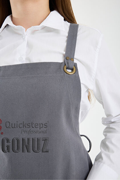 Quicksteps Professional Omuz Askılı Önlük Barista & Servis 7/7 Quicksteps Professional Omuz Askılı Önlük Barista & Servis 7/7