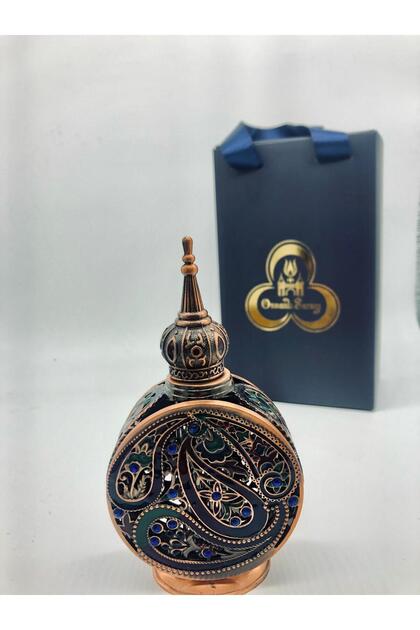 Fatih Sultan Mehmet Kokusu Bakır Tasarım Şişe 12gr