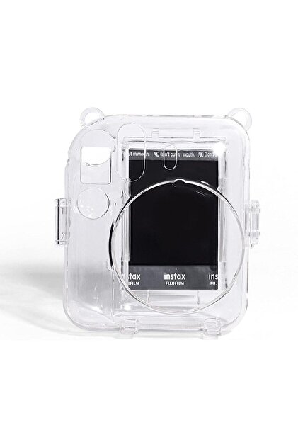 Fujifilm Instax Mini 12 Makine Uyumlu Şeffaf Koruyucu Kılıf