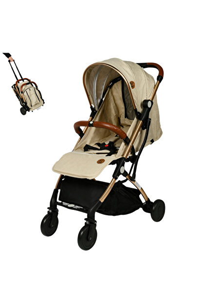 ® S-16 Carucior sport ușor, 0–36 luni, pozitie orizontala 180°, functie troller, Sand
