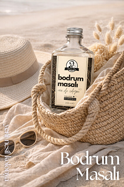Özcan Bey Deluxe Seri Bodrum Masalı Kolonyası Parfümlü Beyaz