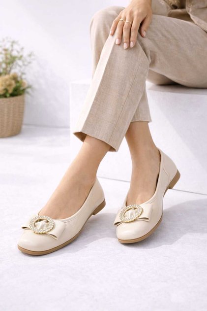 Women's Daily Comfortable Women's Ballerinas with Sun Accessories