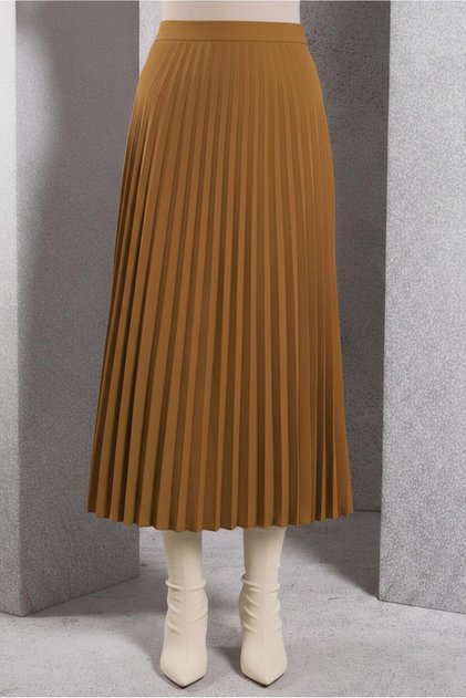 Pleated Tesettor Skirt 60623