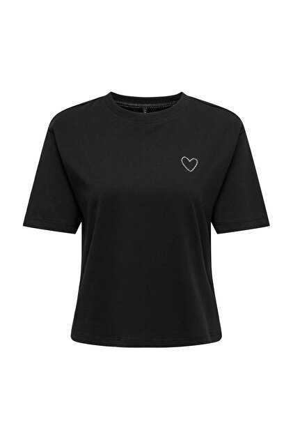 Onlrhıne Black Women's T-Shirt 15368901