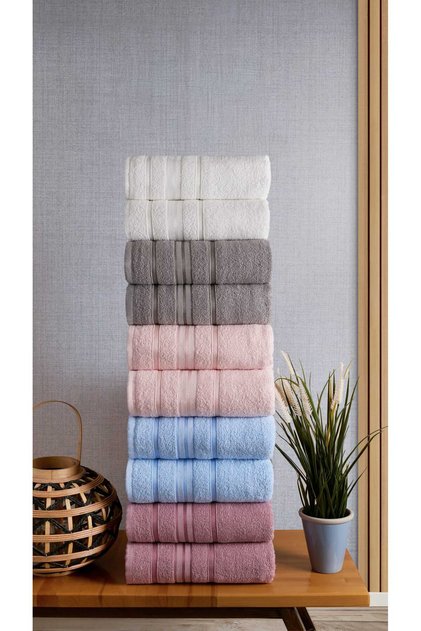 Aura 10-Piece Hand & Face Towel Set