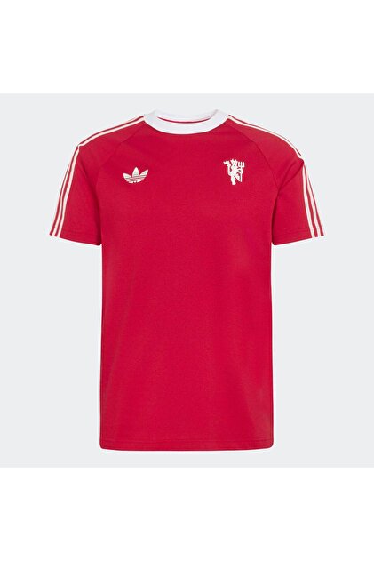 adidas Manchester United Originals Erkek Kırmızı Tişört (JM5562