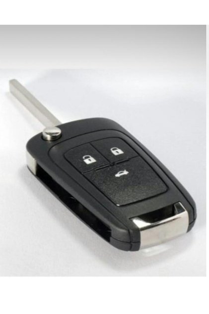 Chevrolet Cruze Aveo 3 Button Sutali 1. Quality Remote Control Key Case (Logo Is Included)