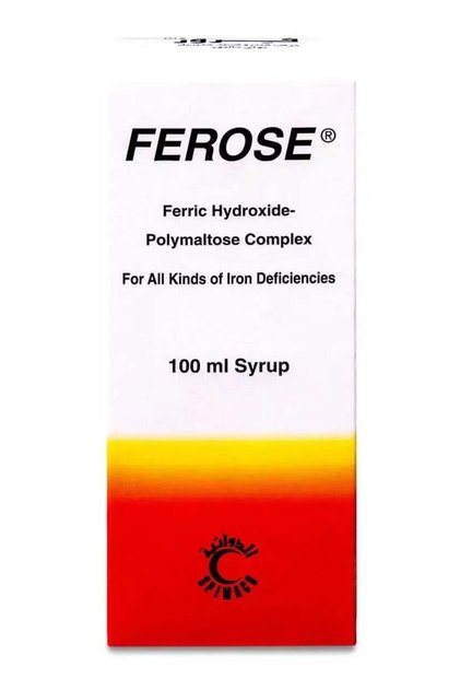 Iron Supplement Improve Hemoglobin Anti Syrup 100ml