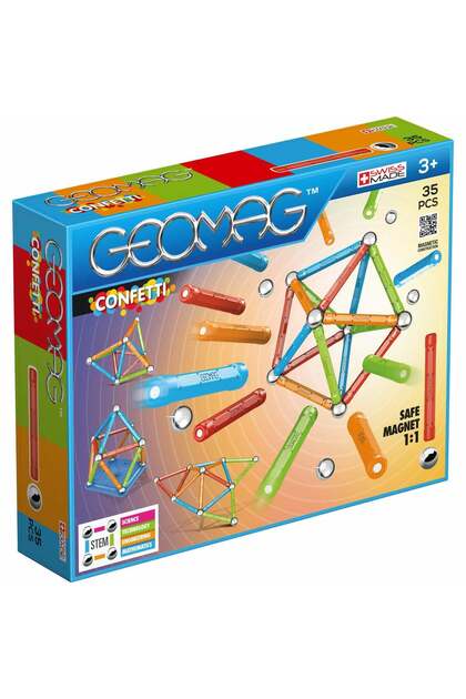 Set magnetic 35 piese confetti