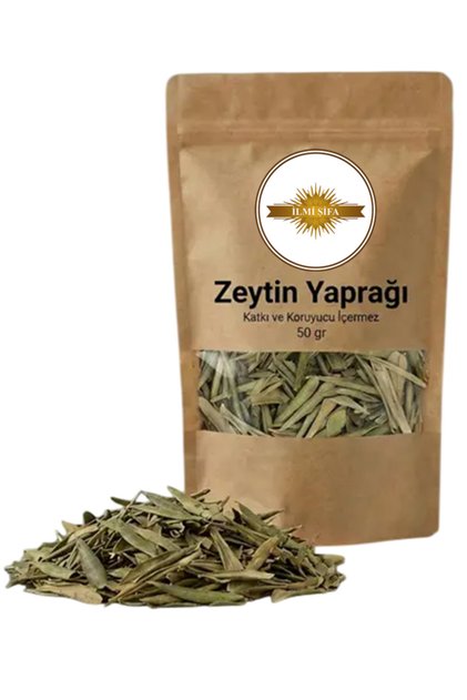 Zeytin Yaprağı (Zeytin Yaprağı Çayı – Olive Leaf – Olive Leaf Tea ) Boz Zeytin Doğal Kurutma 50 Gr