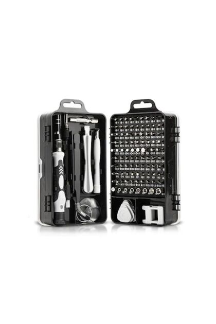Set de scule cu 115 piese de precizie