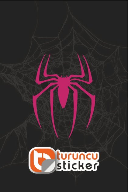 Spider Sticker 11X15 cm – Vehicle – Motor – Laptop - Helmet Sticker