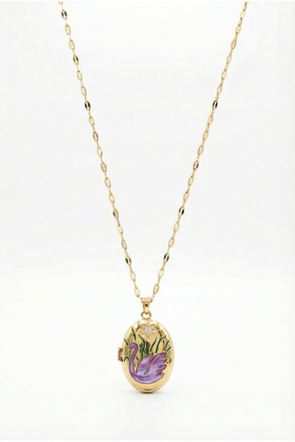Swan Heritage - Vintage Necklace with Swan Figure