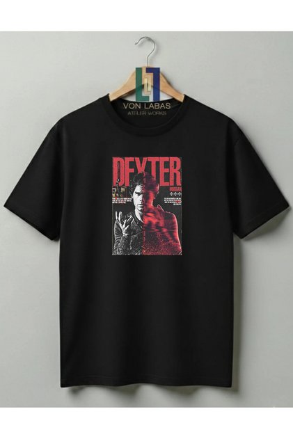 Dexter Design 100% Cotton Unisex High Quality Print T-Shirt