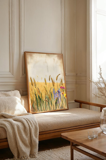 One Piece Wooden Framed Painting Tk3183