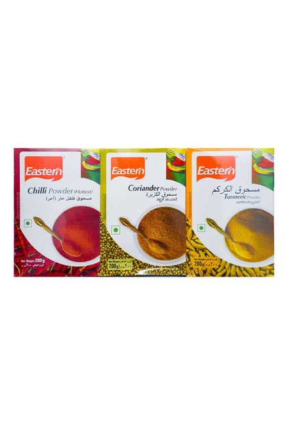 Chilli Powder, Coriander Powder, Turmeric Powder Combo Premium Quality for Everyday Cooking