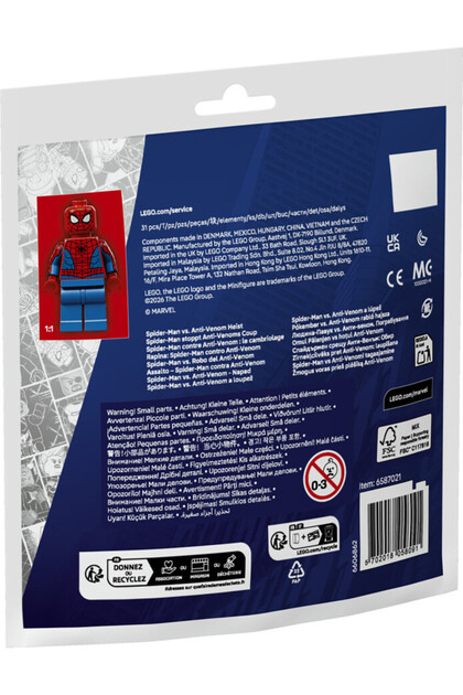 LEGO 30725 Marvel Örümcek Adam, Anti Venom Soygununa Karşı