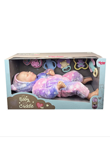 VARDEM OYUNCAK KNG-901-3,5902-1,4 KUTULU 43CM GERÇEKÇİ BEBEK -VRD