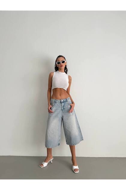 90's Baggy Bermuda Shorts – Vintage Wash