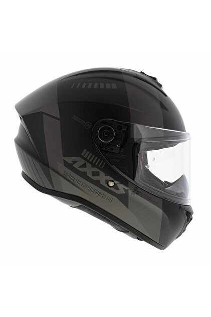 Axxis Motosiklet Full Face Draken S Matt Black MP4 B1 Motorcu