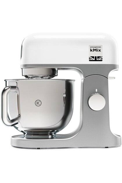 Chef KMX750WH Μίξερ με Κάδο, 1000W, 6 Ταχύτητες, Κάδος από Ανοξείδωτο Ατσάλι 5 λίτρων, Ασημί