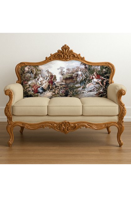 F52 Woven Fabric - Romeo and Juliet - Upholstery and Design Projects, Multi-Purpose Use - 80X180 cm