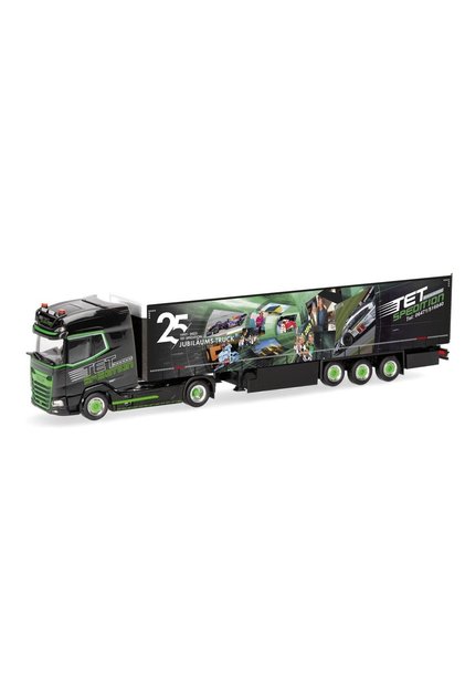 318907, 1/87 DAF XG+ Perdeli Dorseli küçük tır modeli