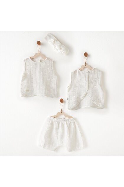 Girl baby 3 piece set anw-ac26643