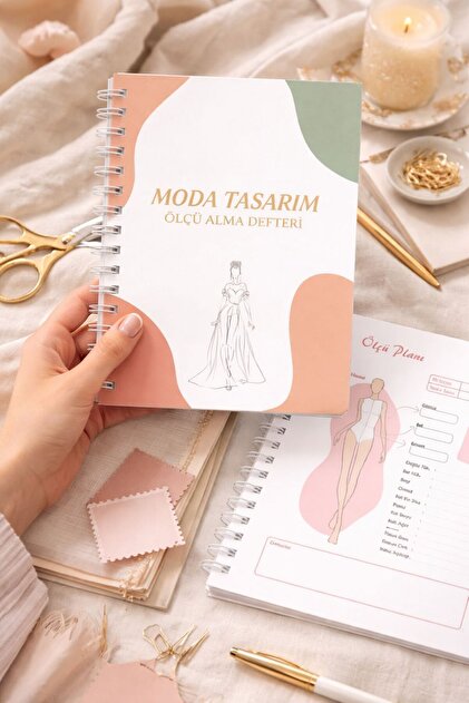 MODA TASARIM ÖLÇÜ ALMA DEFTERİ