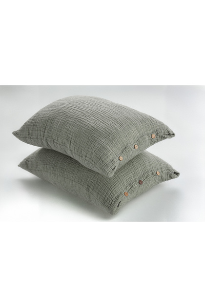 4 Layer Muslin Pillowcase 50 X 70 cm (2 Pieces)