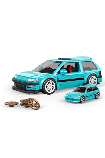 HOT WHEELS Mattel Brick Shop Custom '90 Honda Civic EF JHF62