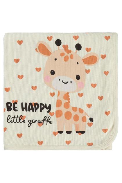 Heart Giraffe Blanket - Elephant Tooth