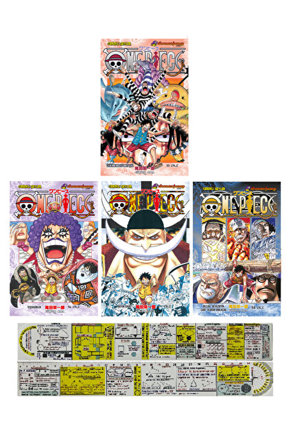 Gerekli Şeyler Yayıncılık One Piece 55-56-57-58. Ciltler Manga