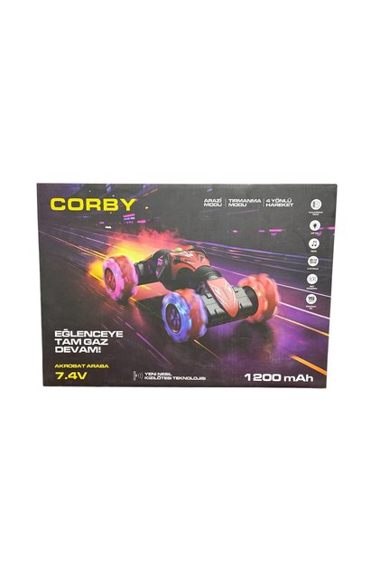 Akrobat Araba 7.4V Kırmızı