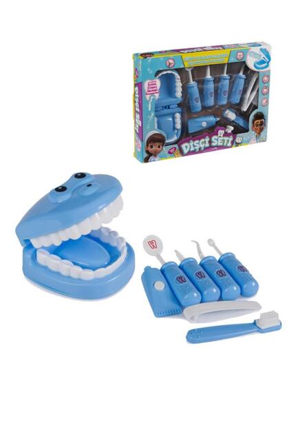 Tıfıl Toys Doktor Dişçi Eğitici Diş Bakım Oyun Seti Mavi - Fiyatı